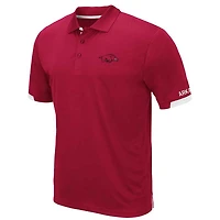 Colosseum Arkansas Razorbacks Big  Tall Santry Polo