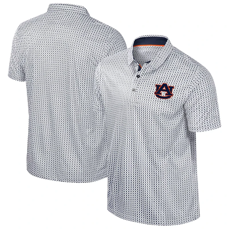 Colosseum Auburn Tigers Big  Tall Marty Rival Polo