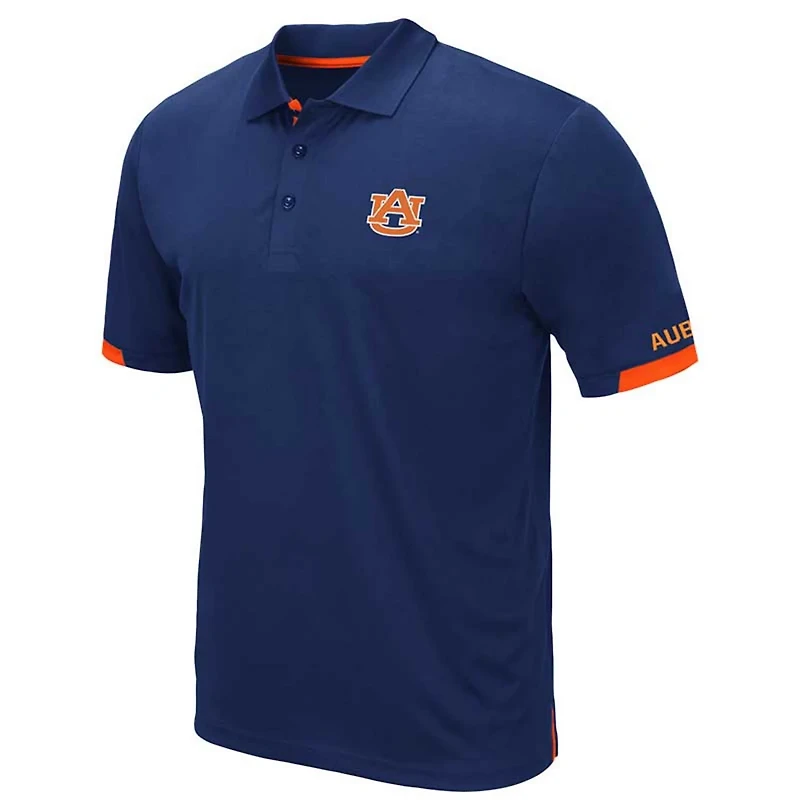 Colosseum Auburn Tigers Big  Tall Santry Polo