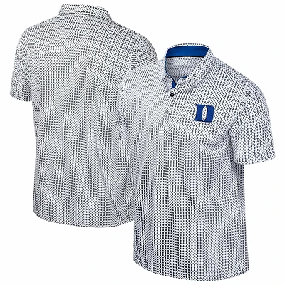Colosseum Duke Blue Devils Big  Tall Marty Rival Polo