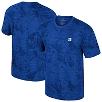 Colosseum Duke Blue Devils Floral Printed T-Shirt