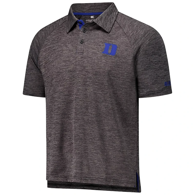 Colosseum Duke Devils Down Swing Raglan Team Polo