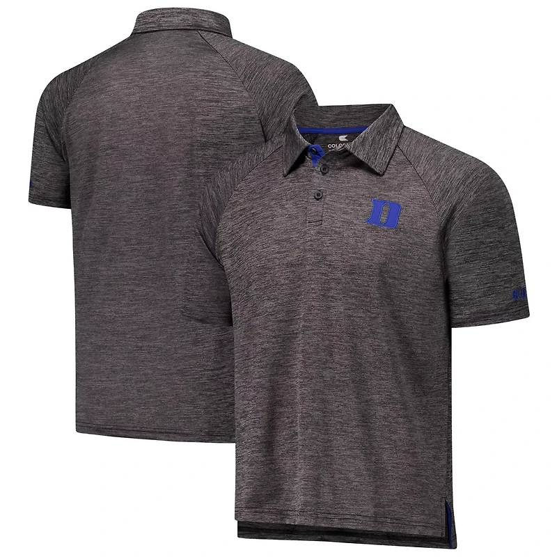 Colosseum Duke Devils Down Swing Raglan Team Polo