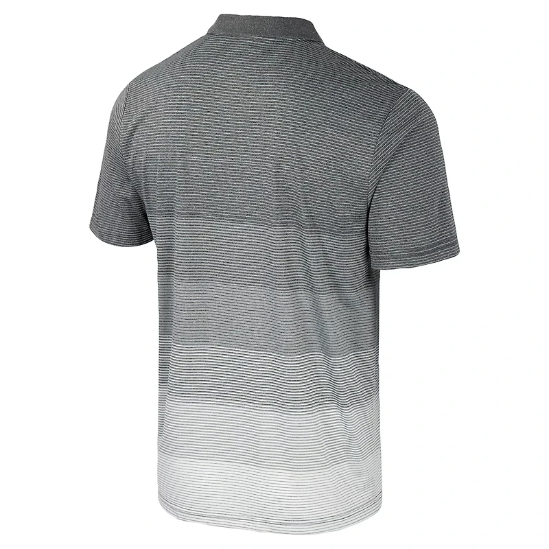 Colosseum Duke Devils Striped Mesh Polo