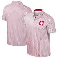 Colosseum Indiana Hoosiers Big  Tall Marty Rival Polo