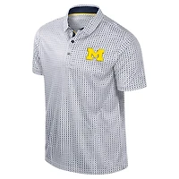 Colosseum Michigan Wolverines Big  Tall Marty Rival Polo