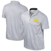 Colosseum Michigan Wolverines Big  Tall Marty Rival Polo