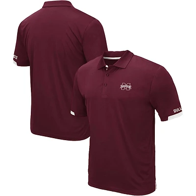 Colosseum Mississippi State Bulldogs Big  Tall Santry Polo