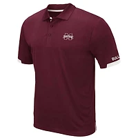 Colosseum Mississippi State Bulldogs Big  Tall Santry Polo