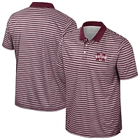 Colosseum Mississippi State Bulldogs Striped Polo
