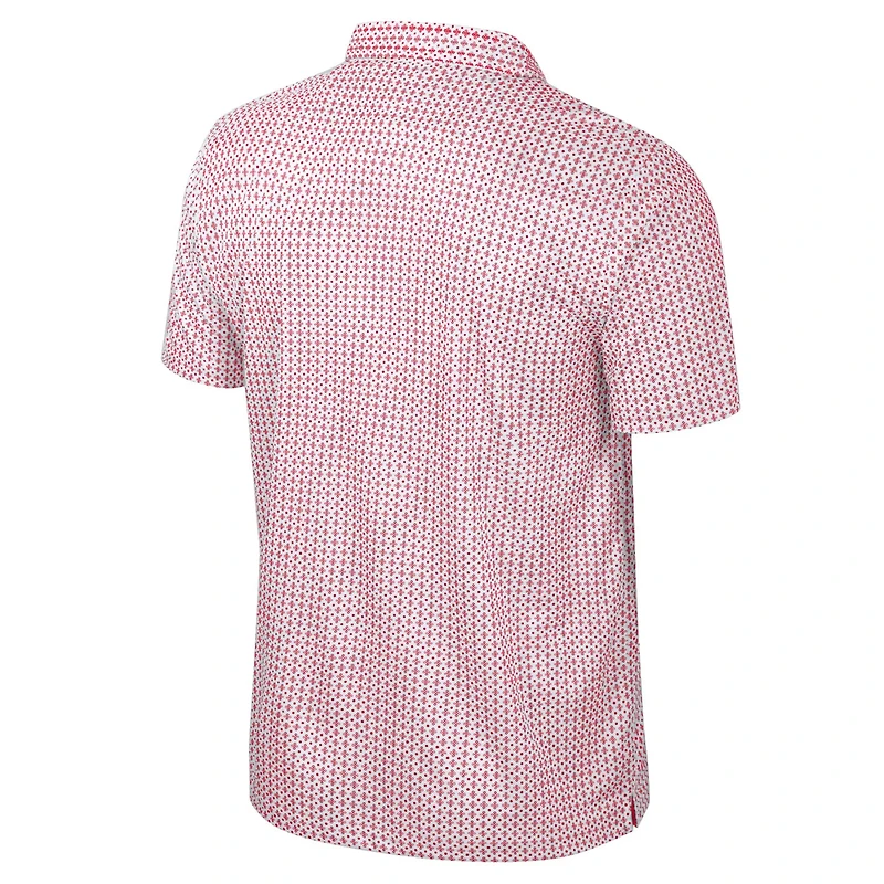 Colosseum Ohio State Buckeyes Big  Tall Marty Rival Polo