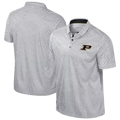Colosseum Purdue Boilermakers Big  Tall Marty Rival Polo