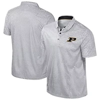 Colosseum Purdue Boilermakers Big  Tall Marty Rival Polo