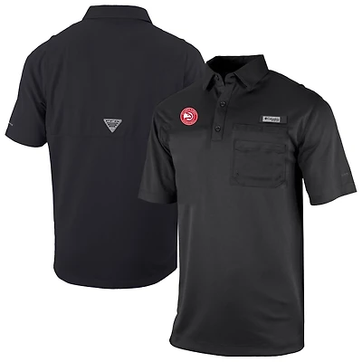 Columbia Atlanta Hawks Omni-Wick Flycaster Pocket Polo