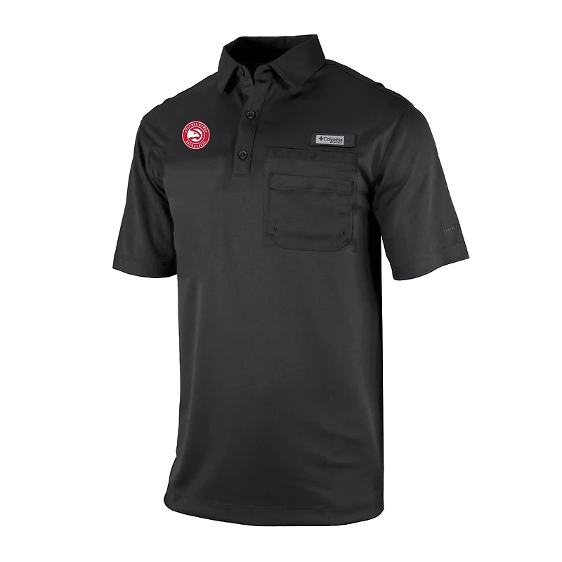 Columbia Atlanta Hawks Omni-Wick Flycaster Pocket Polo