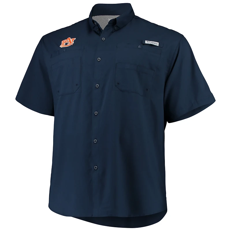 Columbia Auburn Tigers Big  Tall Collegiate Tamiami Button-Down Shirt