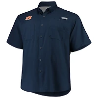 Columbia Auburn Tigers Big  Tall Collegiate Tamiami Button-Down Shirt