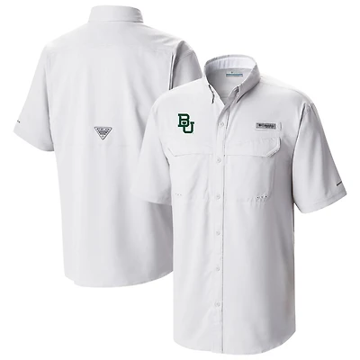 Columbia Baylor Bears Low Drag Offshore Omni-Wick Button-Up Shirt