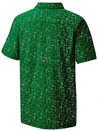 Columbia Baylor Bears Super Slack Tide Omni-Wick Button-Up Shirt