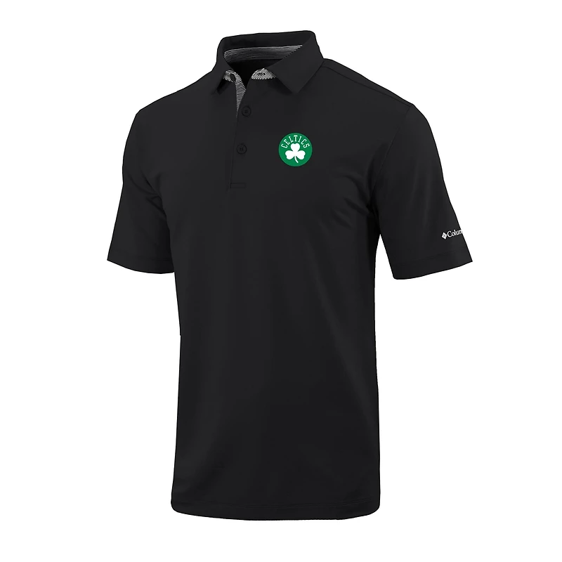 Columbia Boston Celtics Omni-Wick Even Lie Polo