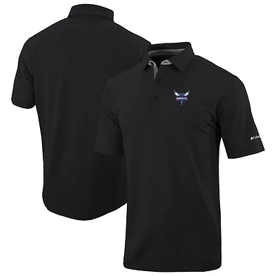 Columbia Charlotte Hornets Omni-Wick Even Lie Polo