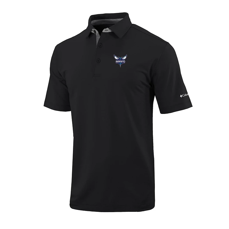 Columbia Charlotte Hornets Omni-Wick Even Lie Polo