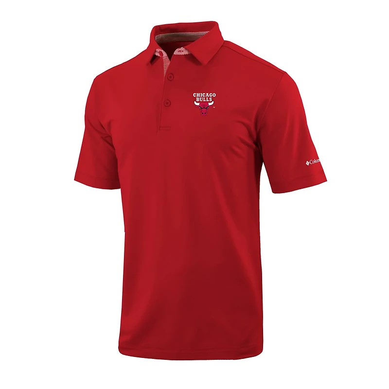 Columbia Chicago Bulls Omni-Wick Even Lie Polo