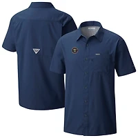 Columbia Denver Nuggets Slack Tide Camp Button-Up Shirt