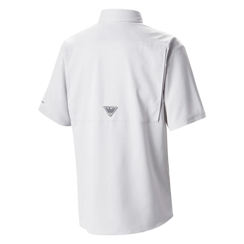 Columbia Detroit Pistons Omni-Wick Low Drag Offshore Button-Up Shirt