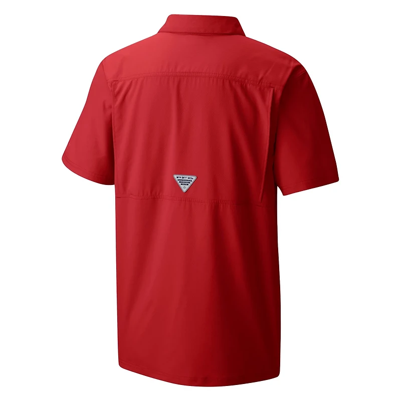 Columbia Detroit Pistons Slack Tide Camp Button-Up Shirt