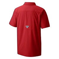 Columbia Detroit Pistons Slack Tide Camp Button-Up Shirt