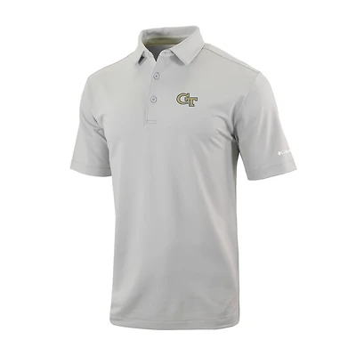 Columbia Georgia Tech Jackets Omni-Wick Even Lie Polo