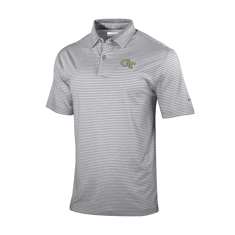 Columbia Georgia Tech Yellow Jackets Omni-Wick Golden Hills Polo
