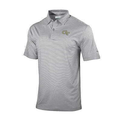 Columbia Georgia Tech Yellow Jackets Omni-Wick Golden Hills Polo