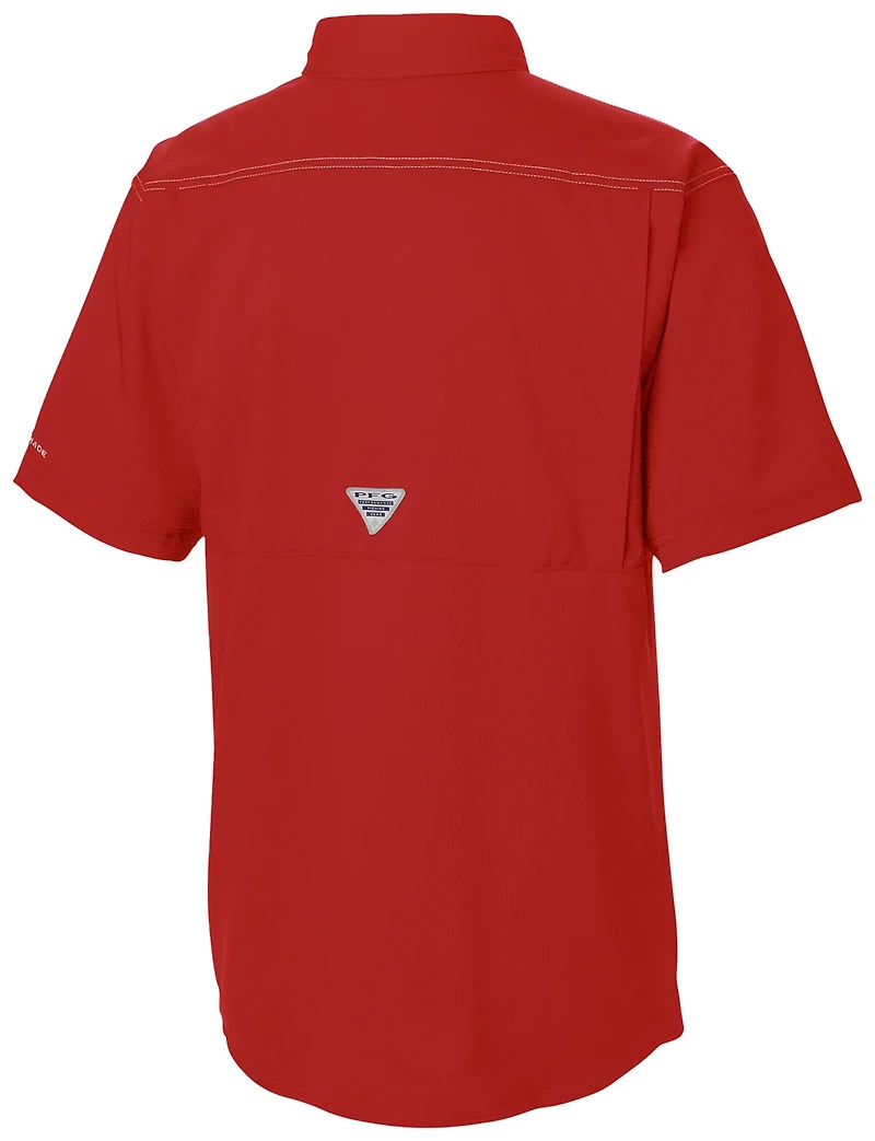 Columbia Houston Cougars Low Drag Offshore Omni-Wick Button-Up Shirt