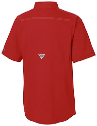 Columbia Houston Cougars Low Drag Offshore Omni-Wick Button-Up Shirt