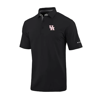 Columbia Houston Cougars Omni-Wick Even Lie Polo
