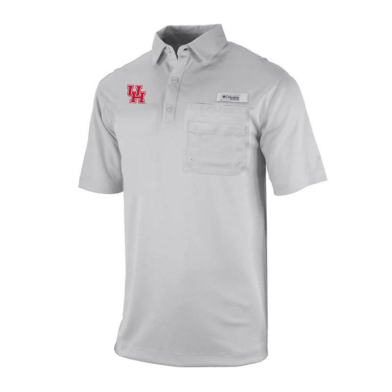 Columbia Houston Cougars Omni-Wick Flycaster Pocket Polo