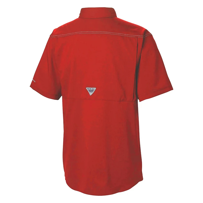 Columbia Houston Rockets Omni-Wick Low Drag Offshore Button-Up Shirt