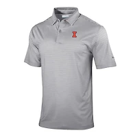 Columbia Illinois Fighting Illini Omni-Wick Golden Hills Polo
