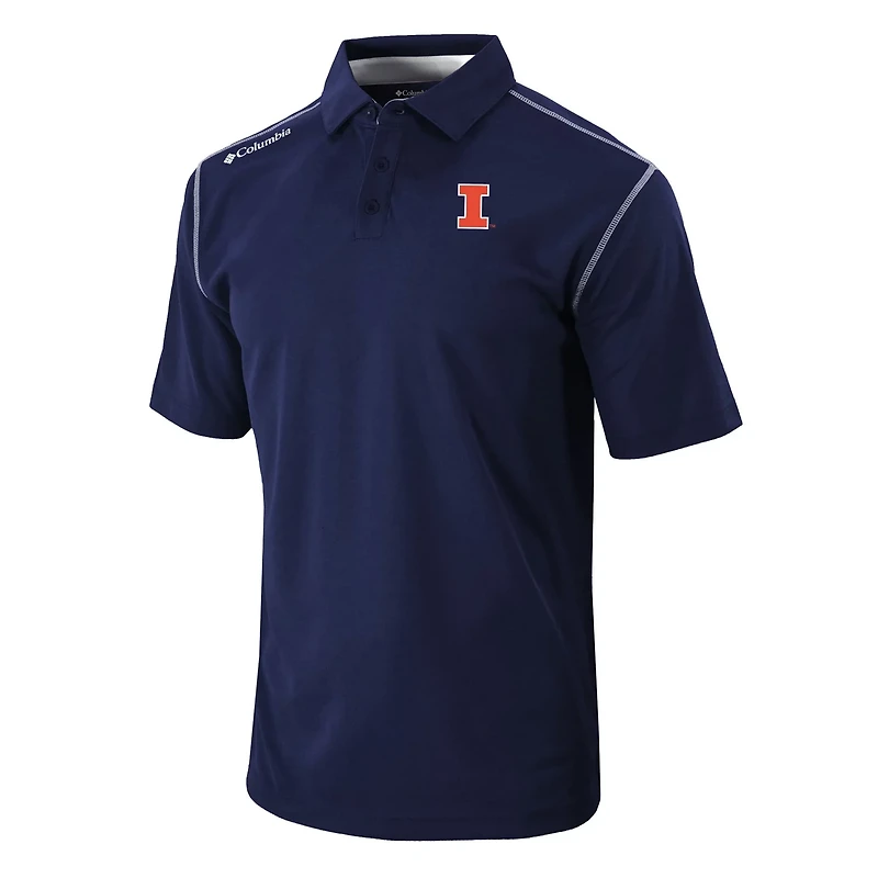 Columbia Illinois Fighting Illini Omni-Wick Shotgun Polo