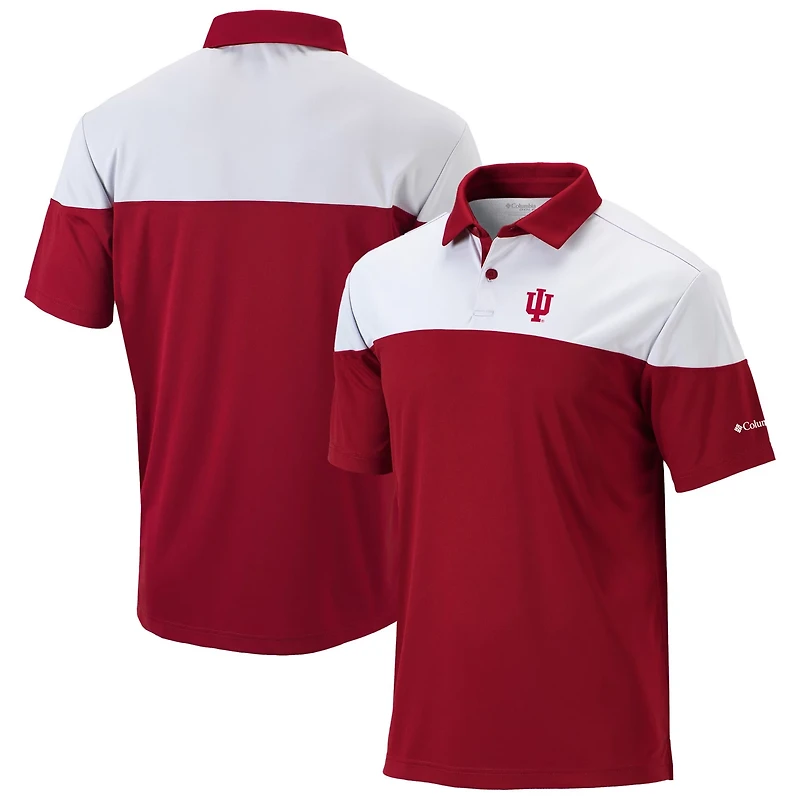 Columbia Indiana Hoosiers Best Ball Omni-Wick Polo