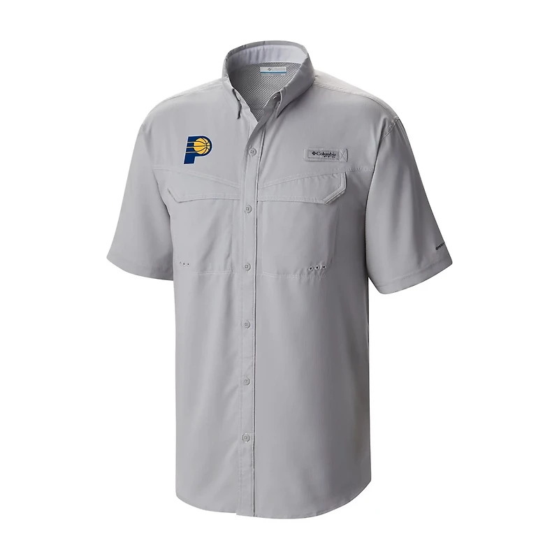 Columbia Indiana Pacers Omni-Wick Low Drag Offshore Button-Up Shirt