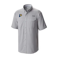 Columbia Indiana Pacers Omni-Wick Low Drag Offshore Button-Up Shirt