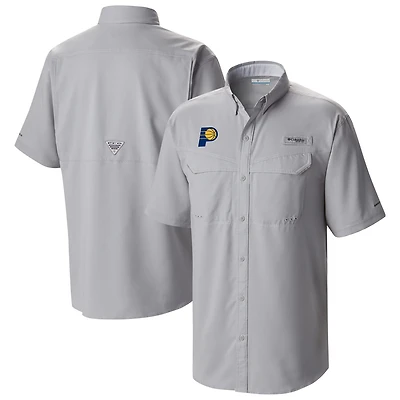 Columbia Indiana Pacers Omni-Wick Low Drag Offshore Button-Up Shirt