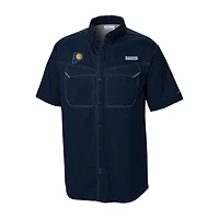 Columbia Indiana Pacers Omni-Wick Low Drag Offshore Button-Up Shirt
