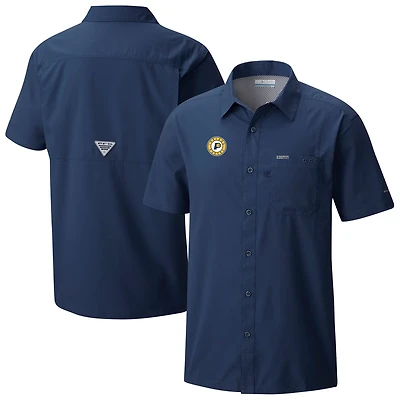 Columbia Indiana Pacers Slack Tide Camp Button-Up Shirt