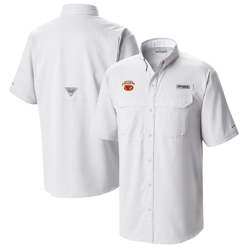 Columbia Iowa State Cyclones Low Drag Offshore Omni-Wick Button-Up Shirt