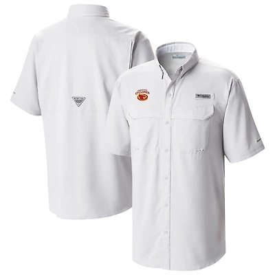 Columbia Iowa State Cyclones Low Drag Offshore Omni-Wick Button-Up Shirt