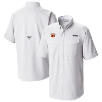 Columbia Iowa State Cyclones Low Drag Offshore Omni-Wick Button-Up Shirt